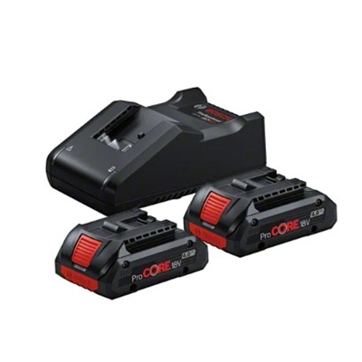 PACK DE 2 BATTERIE PROCORE 18V 4.0AH + GAL 18V-40