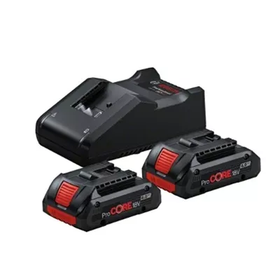 PACK DE 2 BATTERIE  PROCORE 18V 4.0AH + GAL 18V-40