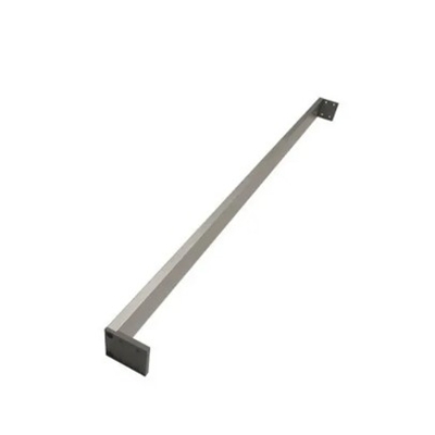 BARRE DE RENFORT ALU 80 CM AVEC FIXATIONS