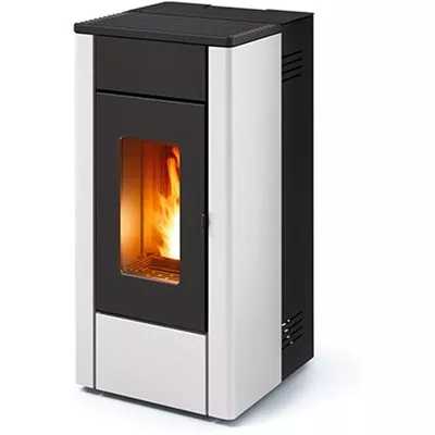 HABILLAGE WHITE METAL POUR POELE MAY