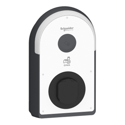 BORNE DE RECHARGE EVLINK PRO AC 3PH-22 KW-32A-1 PRISET2S-RDC-DD 6 MA+RCD TYPE A