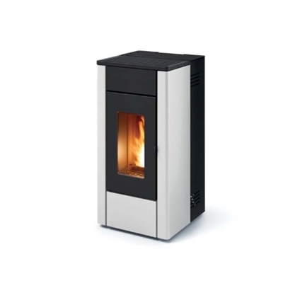 HABILLAGE WHITE METAL POUR POELE MAY