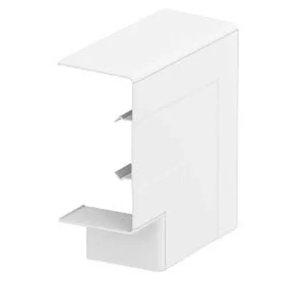 ANGLE PLAT BLANC RAL9010