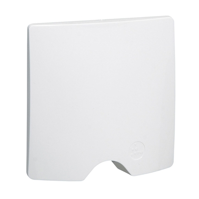 SORTIE DE CABLE IP44 DOOXIE LIVREE COMPLETE AVEC PLAQUE FINITION BLANC