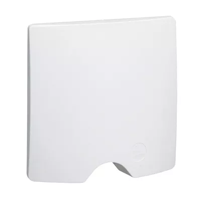 SORTIE DE CABLE IP44 DOOXIE LIVREE COMPLETE AVEC PLAQUE FINITION BLANC