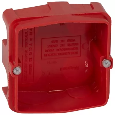 BOITE ENCASTREE 85X85MM PF 40MM A SCELLER