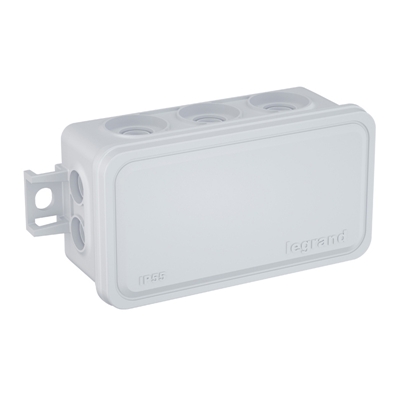BOITE DE DERIVATION PLEXO RECTANGULAIRE 80X43X34MM