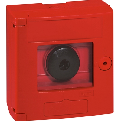 COFFRET BRIS DE GLACE DOUBLE POSITION IP44 ROUGE - MONTAGE EN SAILLIE