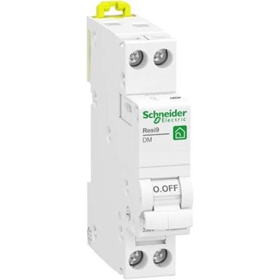 RESI9 - DISJONCTEUR MODULAIRE - 1P+N - COURBE D - PEIGNABLE