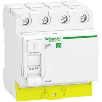 RESI9 XP - INTERRUPTEUR DIFFERRENTIEL- 4P - 63A - 30MA - TYPE A - PEIGNABLE