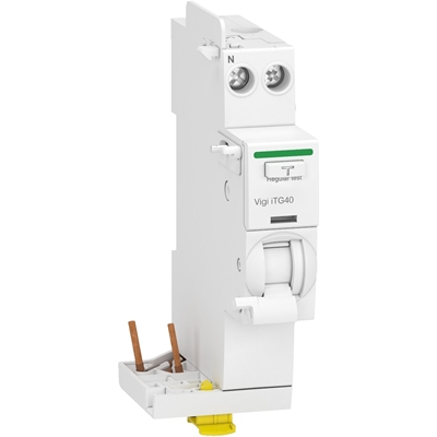 BLOC DIFFERENTIEL VIGI IDT40 TG 1P+N TYPE ASI 40A INSTANTANE