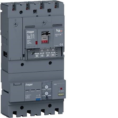 DISJ. BOITIER MOULE H3+P250 LSI AB 4P4D IN 250A ICU 25KA