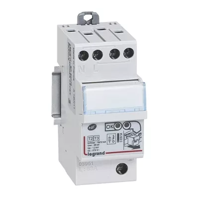 PARAFOUDRE MODULAIRE PROTECTION INTÉGRÉE T2+T3 - IMAX 12 KA