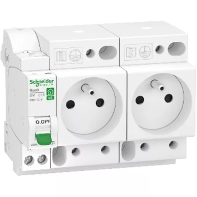 R9ECS616 COMBI DISJ+PC 1P+N 16A C