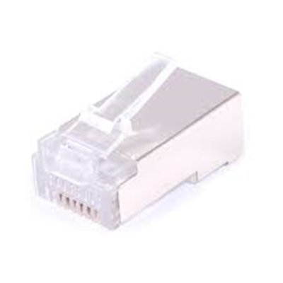 CONNECTEUR RJ45 8P8C CAT 6 FTP CABLE ROND SACHET DE 5