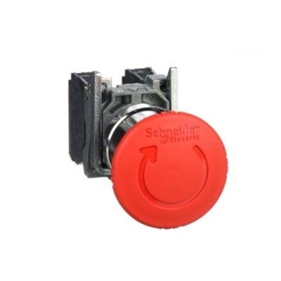 HARMONY XB4 - BOUTON ARRET URGENCE - Ø40 - POUSSER TOURNER -
