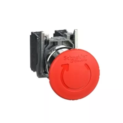 HARMONY XB4 - BOUTON ARRET URGENCE - Ø40 - POUSSER TOURNER -