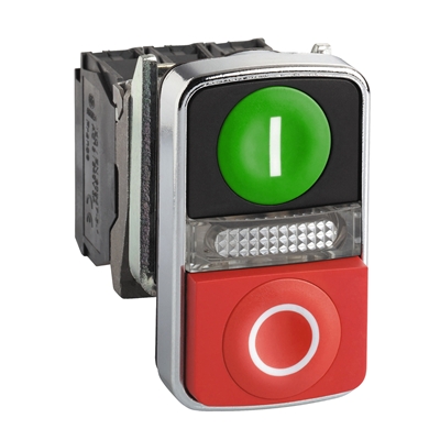 XB4BW73731B5 BOUTON DOUBLE TOUCHE META