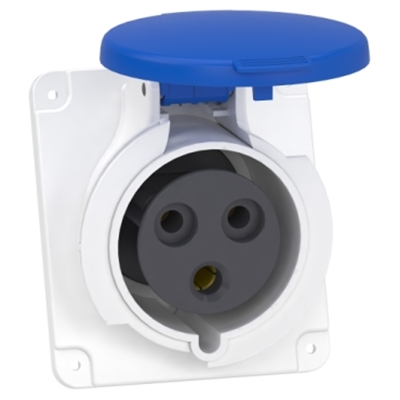 SOCLE PRISE ENCASTRER IN 32A IP44 220V 2P+T