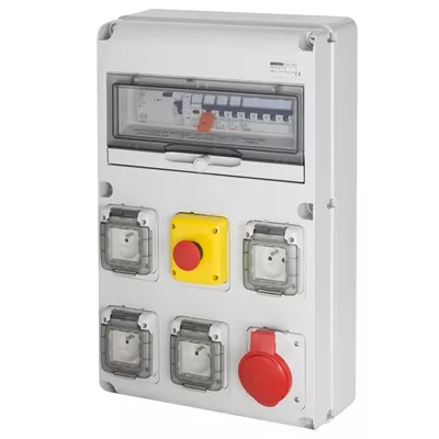 COFFRET 4X230V-16A+1X400V-32A+AU