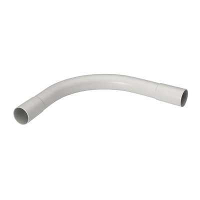 MUREVA, COUDE POUR TUBE GT 3321 - PVC - Ø32 MM - GRIS - IP40