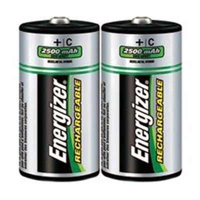 BLISTER 2 PILES ACCU RECHARGEABLE LR14 1,2V 2500MAH