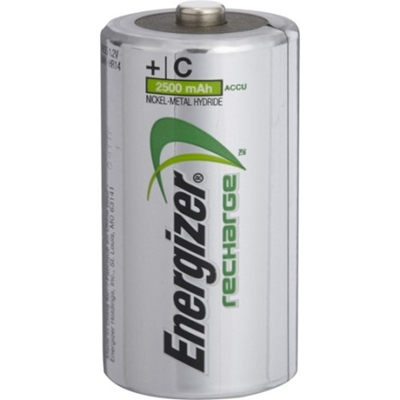 BLISTER 2 PILES ACCU RECHARGEABLE LR20 1,2V 2500MAH