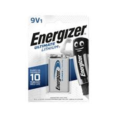 PILE 9V TYPE 6LR61 LITHIUM ULTIMATE ENERGIZER B1
