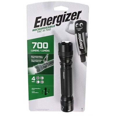 TORCHE RECHARGEABLE METAL TAC-R-700 700LM ENERGIZER