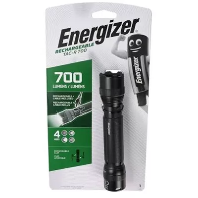 TORCHE RECHARGEABLE METAL TAC-R-700 700LM ENERGIZER