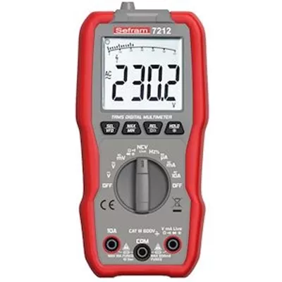 MULTIMETRE NUMERIQUE COMPACT AVEC DES CARACTERISTIQUES AVANCEES, TRMS AC
