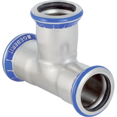 Té égal Geberit Mapress Acier Inox