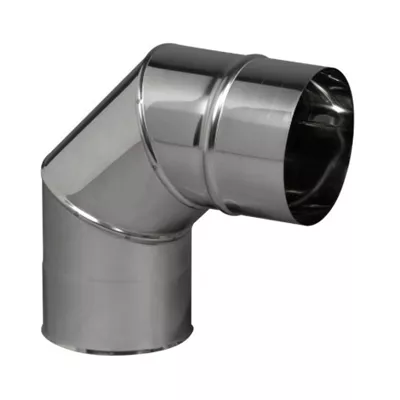 COUDE INOX 304 90° 3 PARTIES ÉP 4/10ème