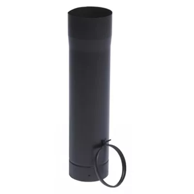 TUYAU ÉMAILLÉ COULISSANT 0.50CM  AVEC BAGUE DE RÉGLAGE