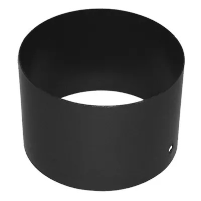 RACCORD ÉMAILLÉ 12CM FF POUR MONTAGE INVERSÉ NOIR MAT