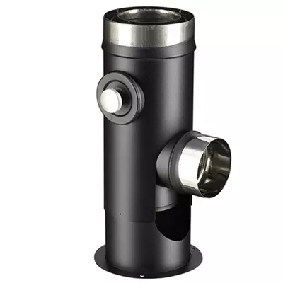 SUPPORT AU SOL NU RÉGLABLE PGI NOIR Ø 80 / 130