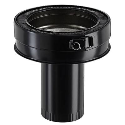 RACCORD Ø 150 TZ A Ø 153 EMAIL NOIR MAT