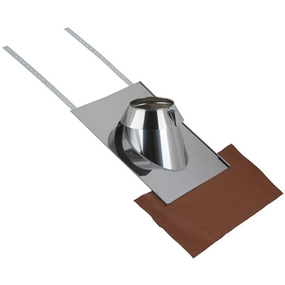 SOLIN INOX TUILE + COLLET Ø  150