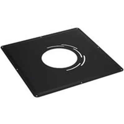 PLAQUE DE LIAISON NOIRE 400X400MM