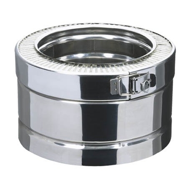 ELEMENT DROIT 100 Ø 100 TI ED 100-100 TI