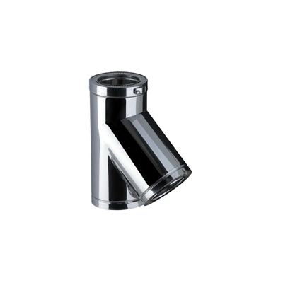 T 135-100 TI TE ISOLE A 135° Ø 100 TI