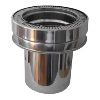 THERMINOX RACCORD SIMPLE PAROI DOUBLE PAROI Ø 150