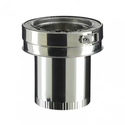 THERMINOX RACCORD SIMPLE PAROI À DOUBLE PAROI Ø 180