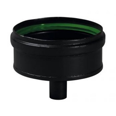 PURGE PELLETS Ø 100 EMAIL NOIR MAT + JOINT VITON