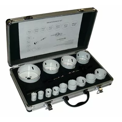 COFFRET DE 13 SCIES TRÉPANS Ø 19 À 86MM