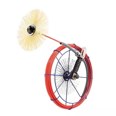 ENROULEUR RAMONAGE FLEXIBLE Ø7MM / 15ML M12 WOLHER