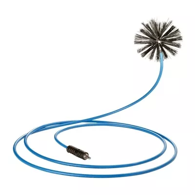 FLEXIBLE ROTATIF WOHLER - 5ML-M10+BROSSE NYLON Ø180MM