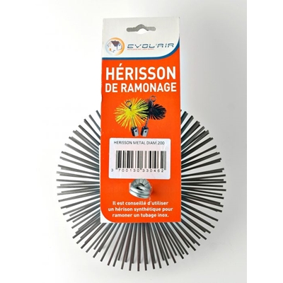 HERISSON ACIER ROND Ø 200
