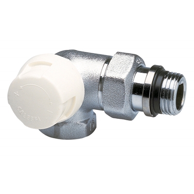 CORPS THERMOSTATIQUE 1/2 DOUBLE EQUERRE GAUCHE CHROME