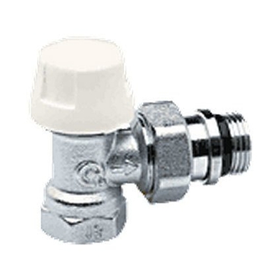 CORPS THERMOSTATIQUE 1'' EQUERRE CHROME DOUILLE AUTO ETANC